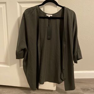 Vetta Capsule Boyfriend Shirt - olive